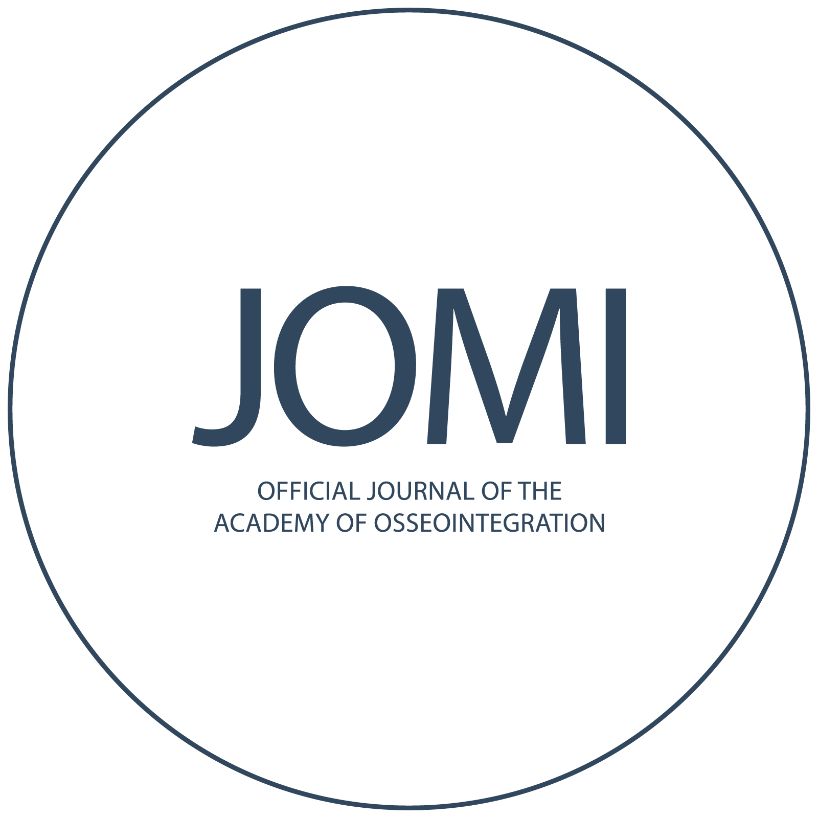 JOMI: Official Journal of the Academy of Osseointegration logo