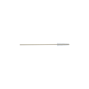 A singular gold S (second smallest size) interproximal brush shown horizontally on a white background.