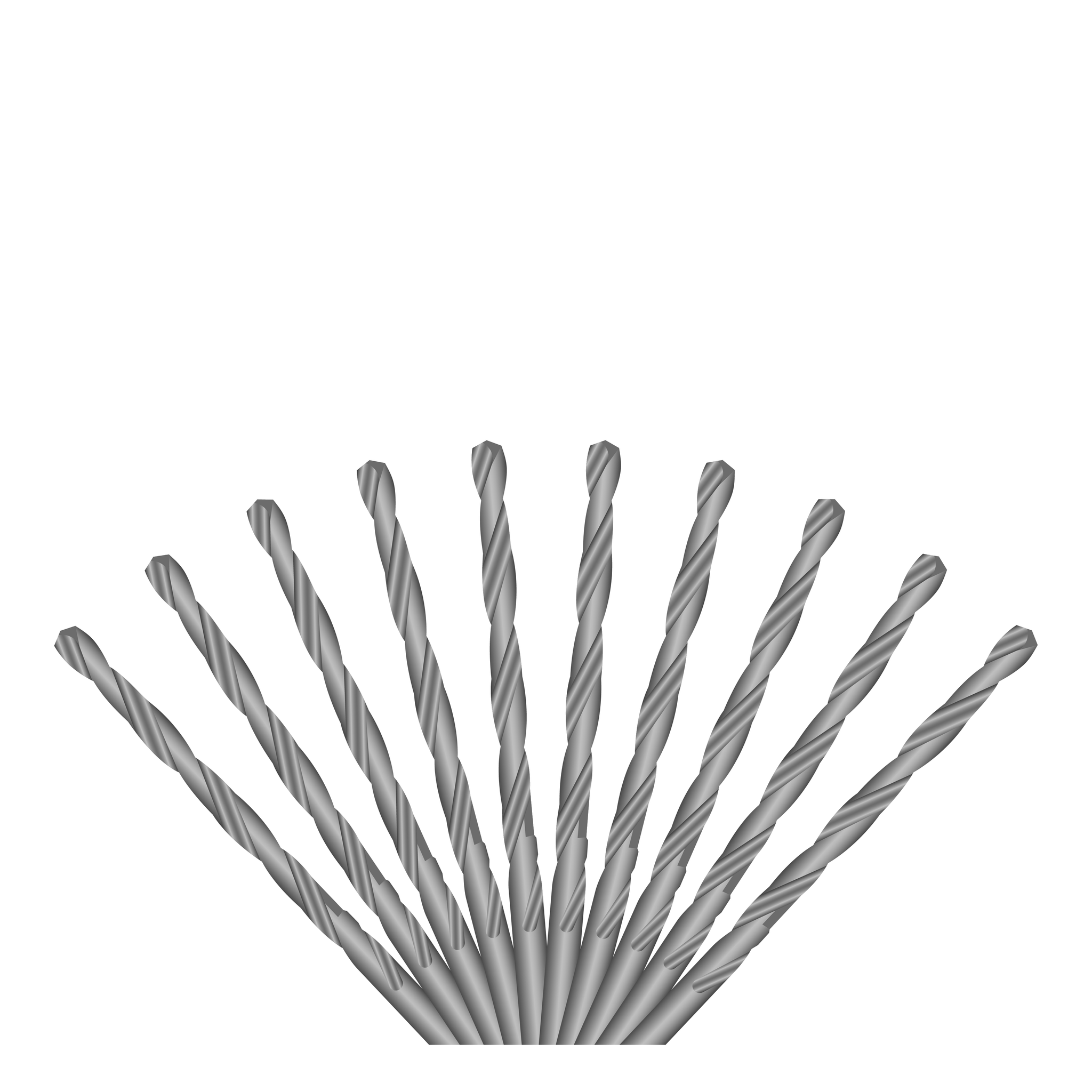 3/32" Plaster Drills (Set of 10)